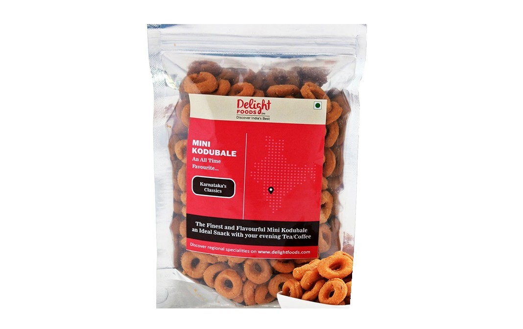 Delight Foods Mini Kodubale    Shrink Pack  200 grams
